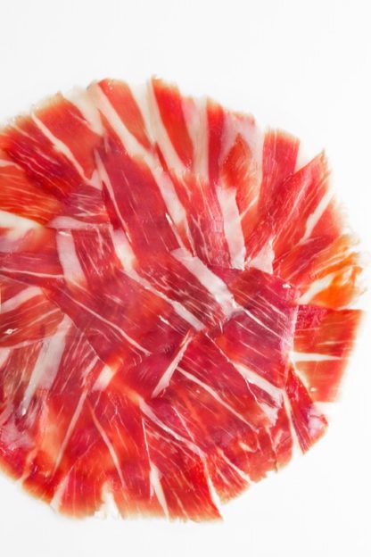 Jamón de Bellota Ibérico loncha cortada a cuchillo